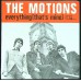 MOTIONS Everything (That's Mine) / There's No Place To Hide (Havoc SH 114) Holland 1966 PS 45